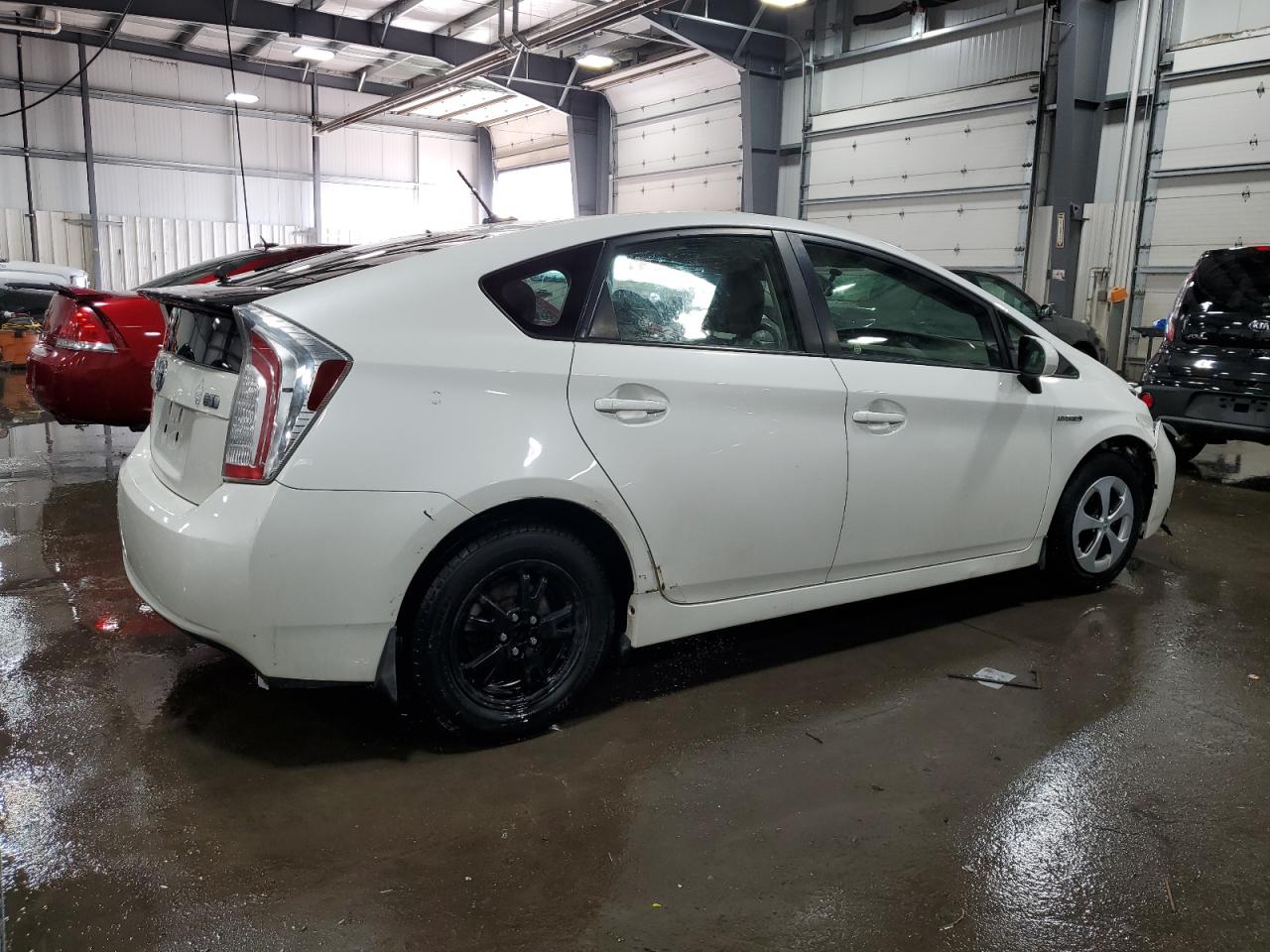 2013 Toyota Prius VIN JTDKN3DU0D5609431 Copart auction photo, front end / rear end damage thumbnail 3