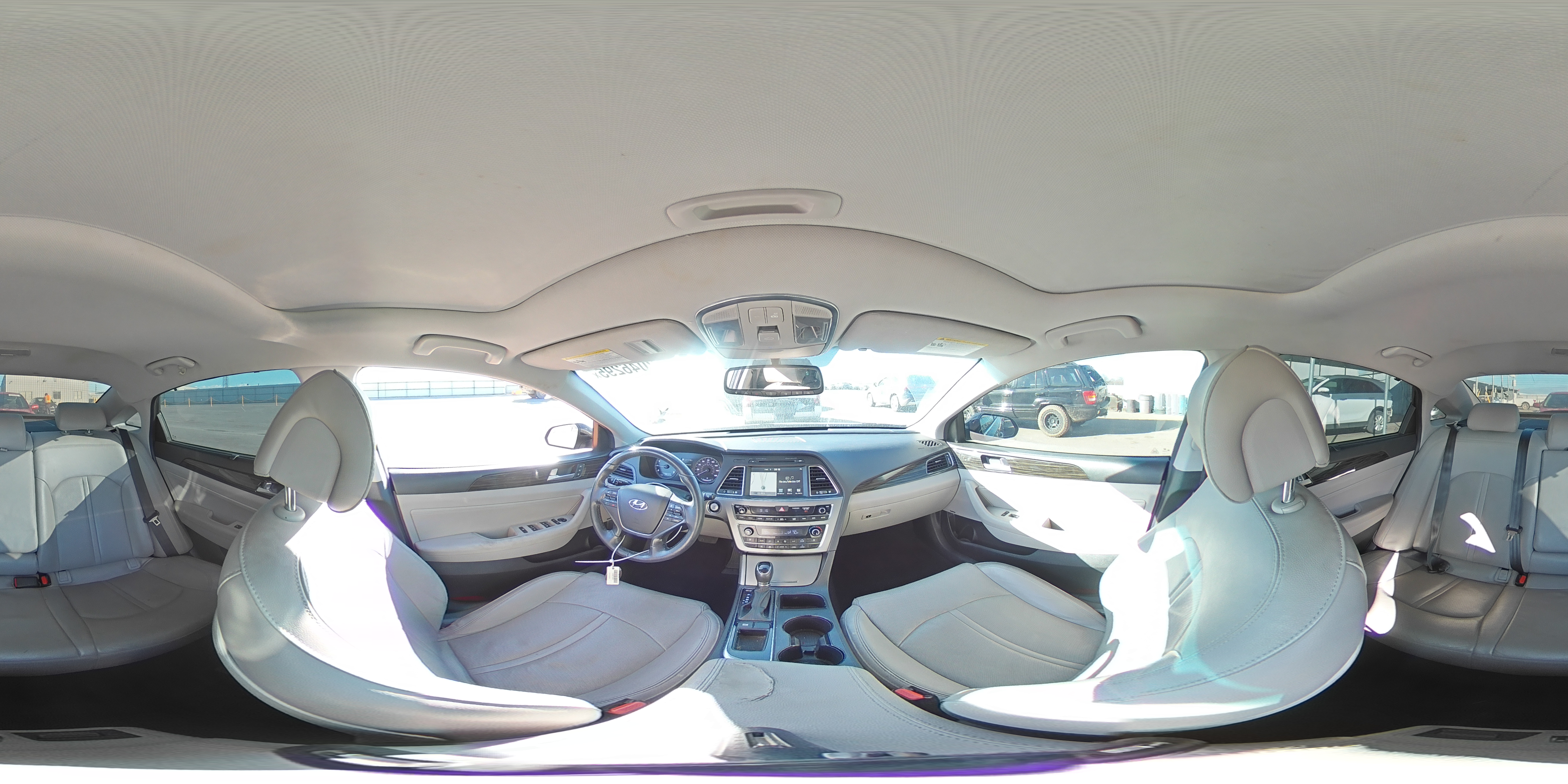 2017 Hyundai Sonata VIN 5NPE34AF5HH581579 Copart auction photo, rear end / undercarriage damage thumbnail 13