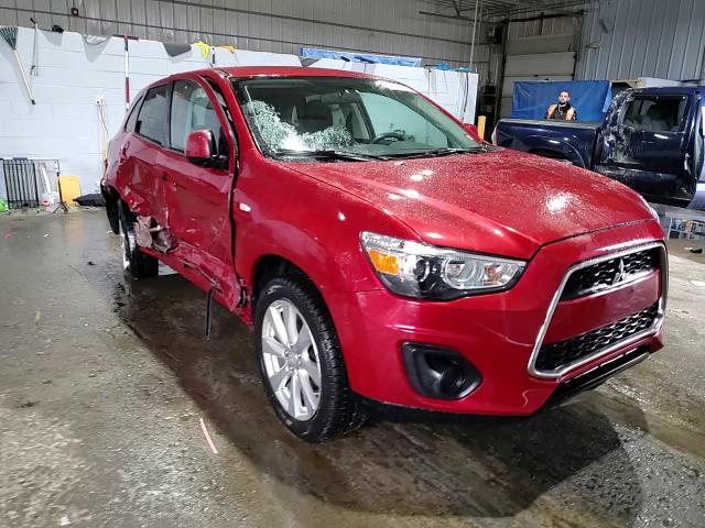 2015 Mitsubishi Outlander VIN 4A4AP3AU4FE005533 Copart auction photo, side / undercarriage damage thumbnail 14