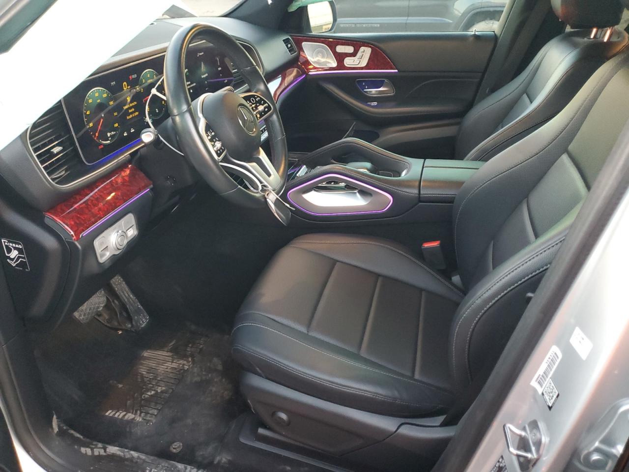 2020 Mercedes-Benz GLE VIN 4JGFB4JB7LA242788 Copart auction photo, front end / side damage thumbnail 7