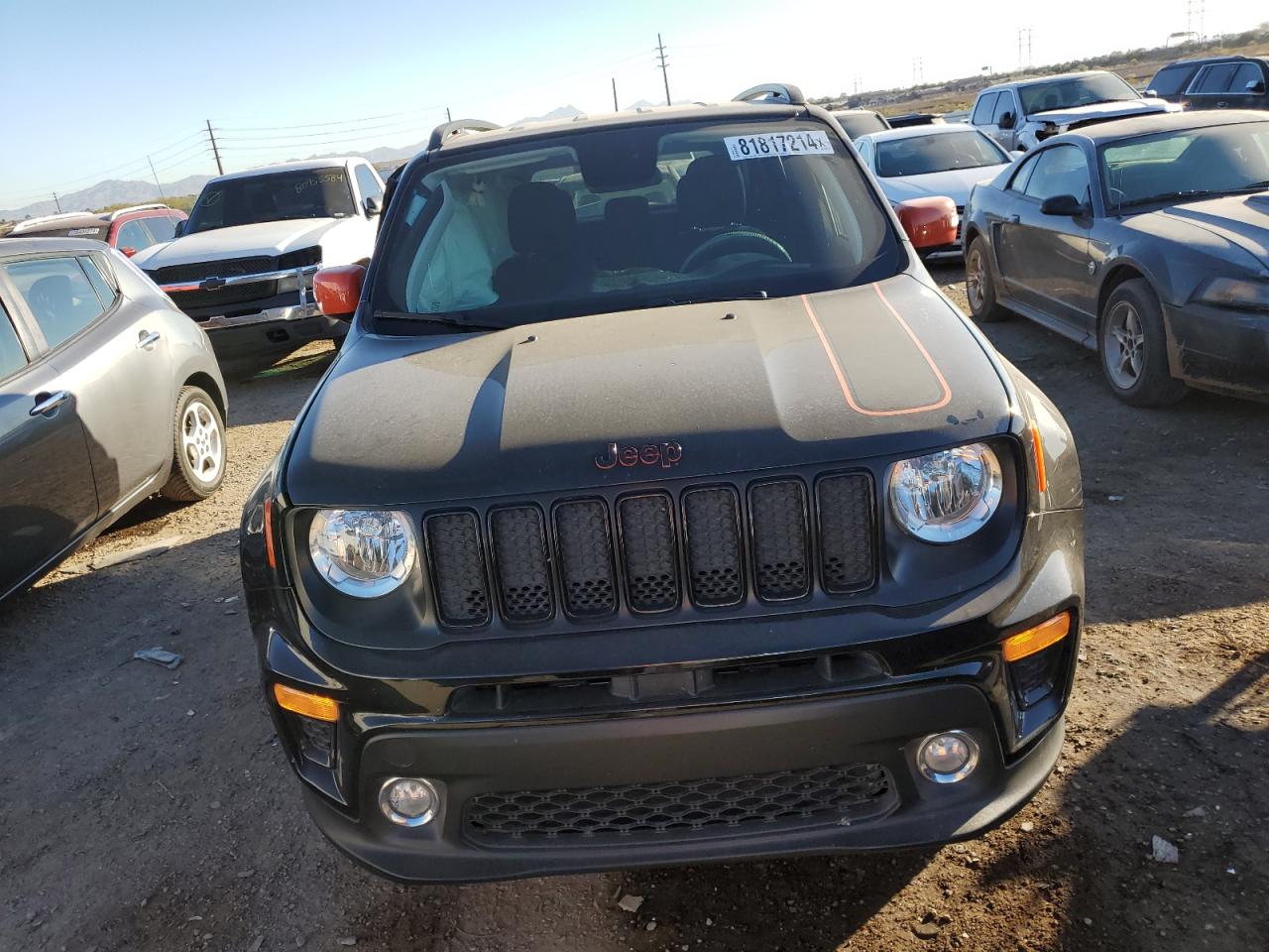 2020 Jeep Renegade VIN ZACNJBBBXLPL89223 Copart auction photo, side damage thumbnail 5