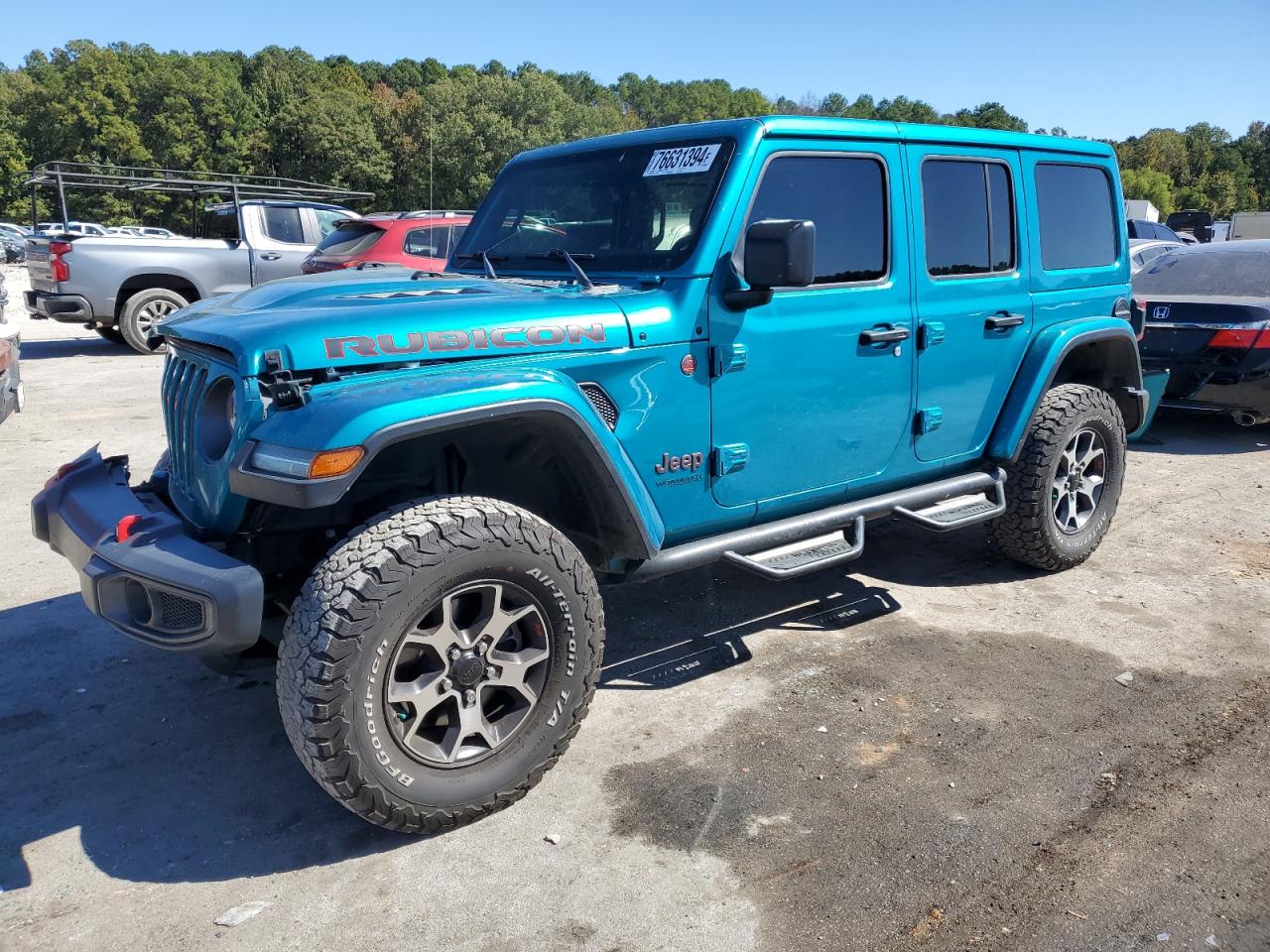 2020 Jeep Wrangler VIN 1C4HJXFG3LW266594