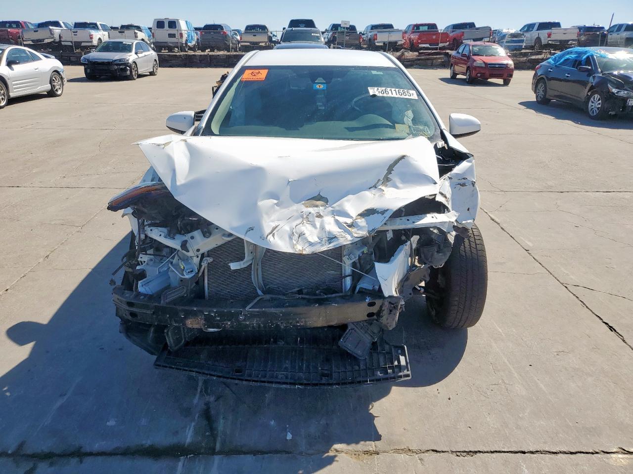2017 Toyota Corolla VIN 5YFBURHEXHP651266 Copart auction photo, front end damage thumbnail 5