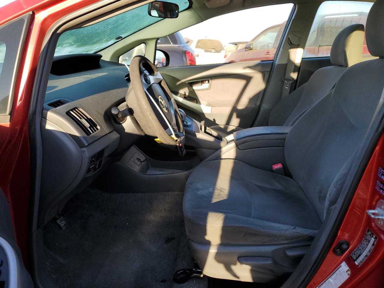 2011 Toyota Prius VIN JTDKN3DU0B0291014 Copart auction photo, rear end damage thumbnail 7
