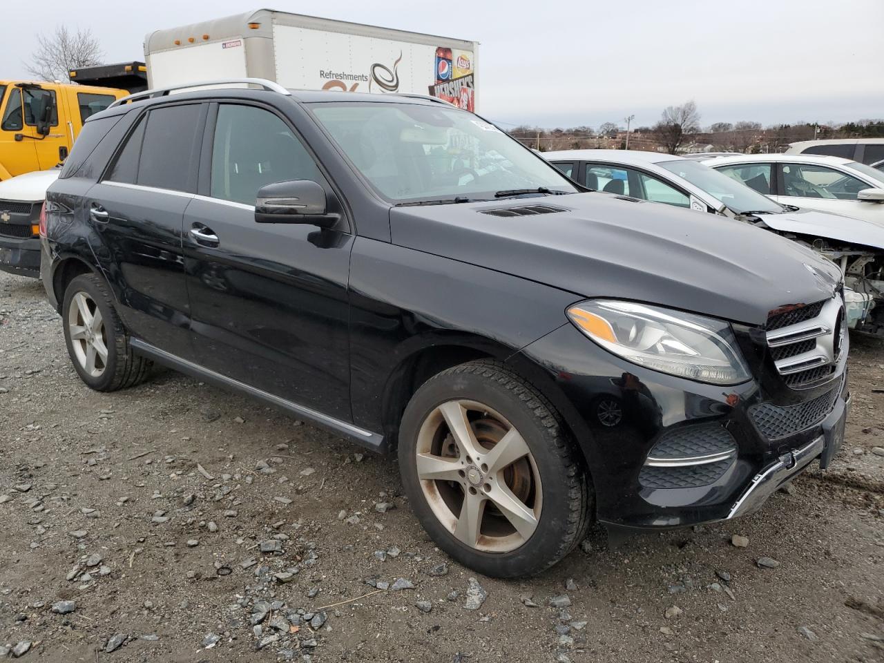 2016 Mercedes-Benz GLE VIN 4JGDA5HB6GA730254 Copart auction photo, front end damage thumbnail 4