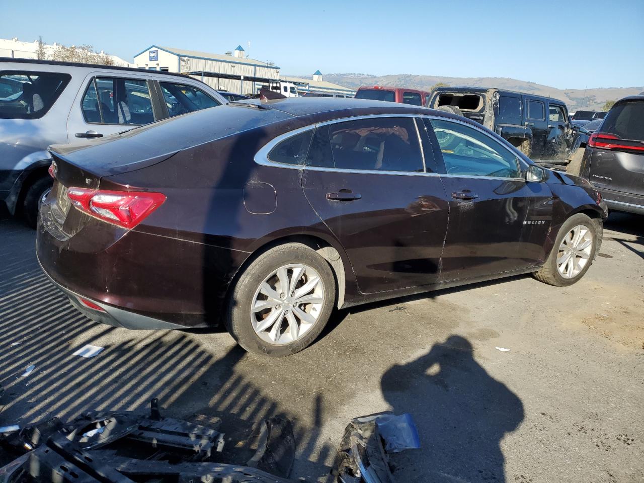 2020 Chevrolet Malibu VIN 1G1ZD5ST6LF056311 Copart auction photo, front end / mechanical damage thumbnail 3