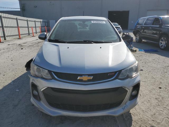 2017 Chevrolet Sonic VIN 1G1JD5SH2H4139195 Copart auction photo, front end / side damage thumbnail 5