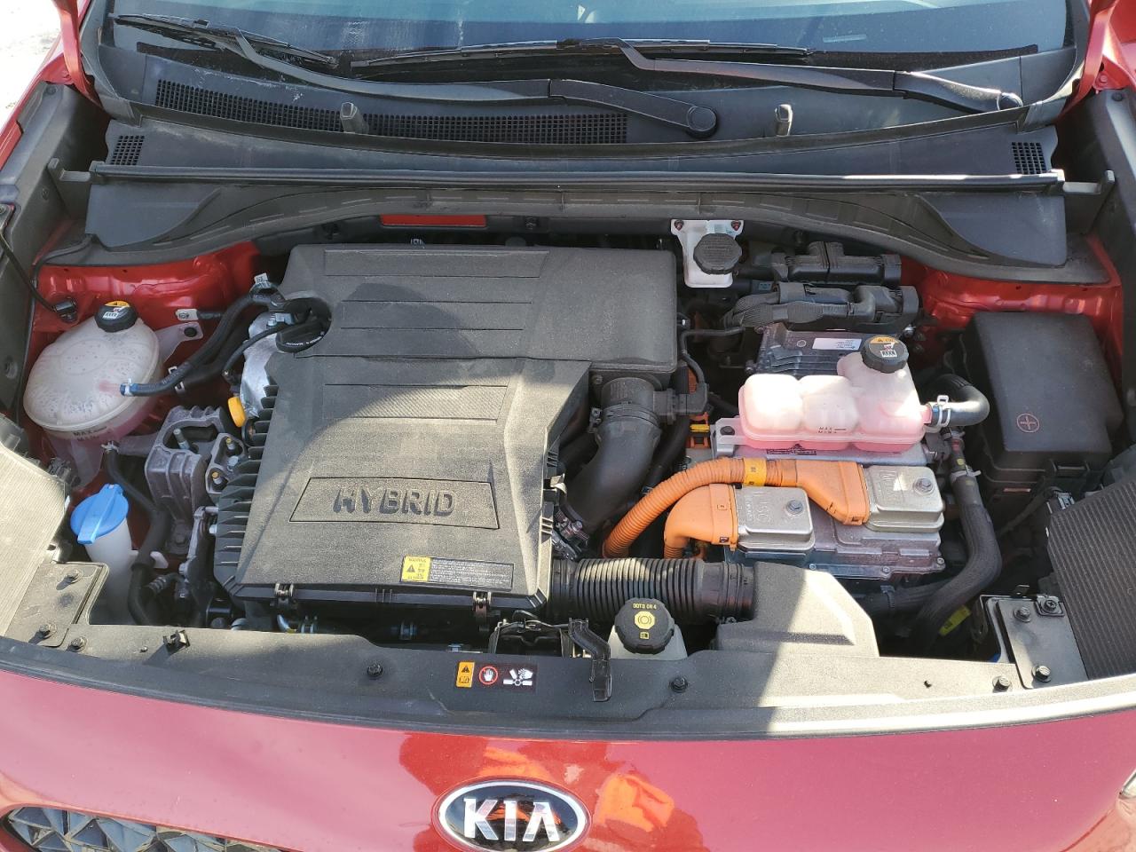2020 KIA Niro VIN KNDCC3LC2L5427991 Copart auction photo, front end / undercarriage damage thumbnail 13