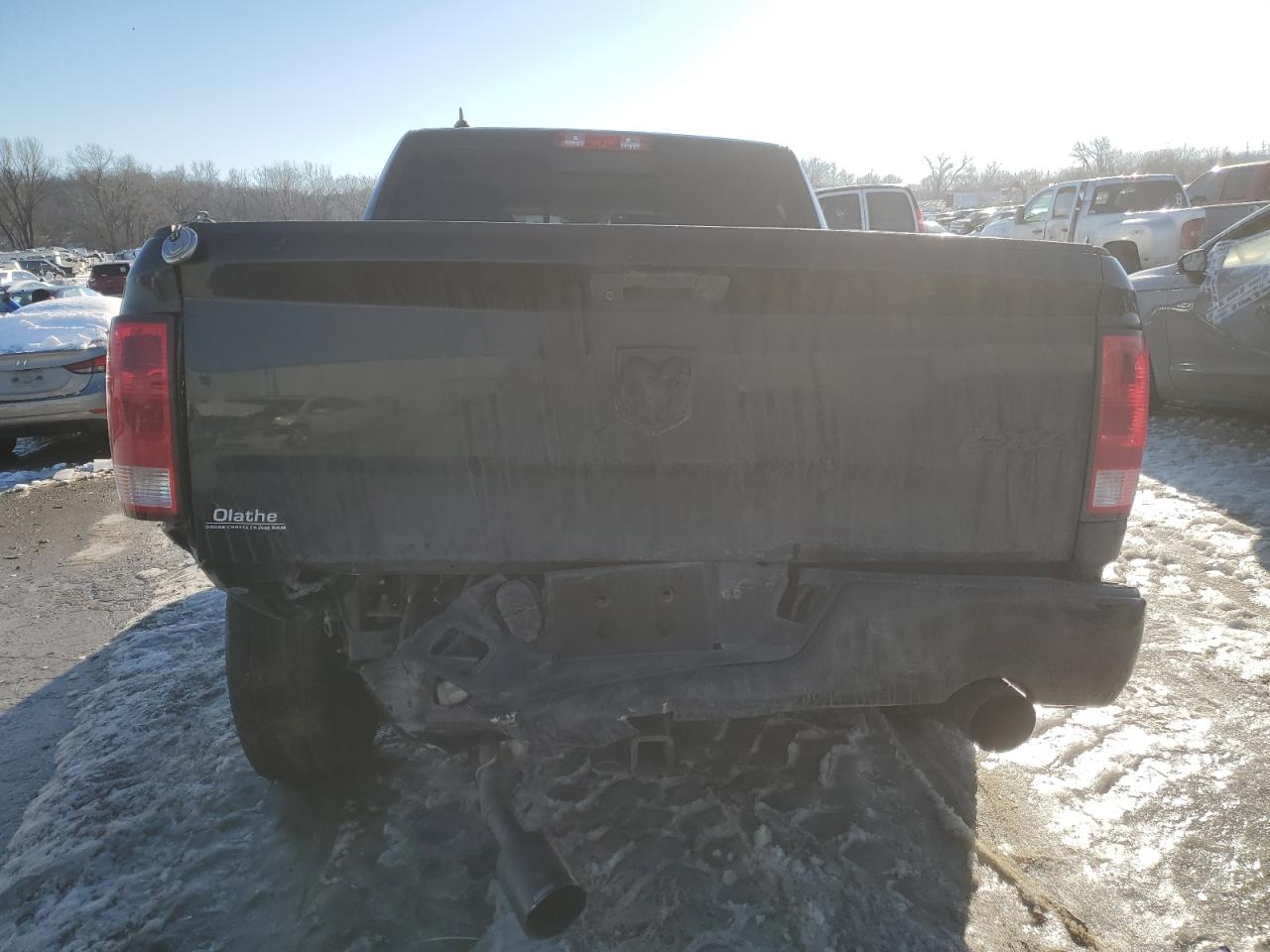 2018 RAM 1500 VIN 1C6RR7LT1JS156024 Copart auction photo, undercarriage damage thumbnail 6