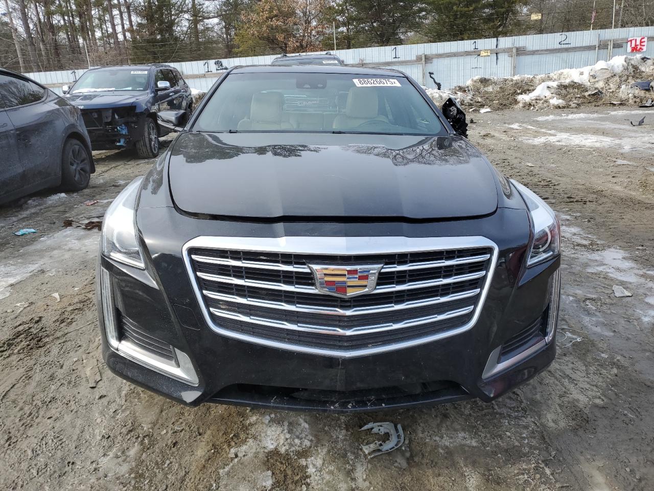 2017 Cadillac CTS VIN 1G6AR5SS5H0145930 Copart auction photo, rear end / side damage thumbnail 5