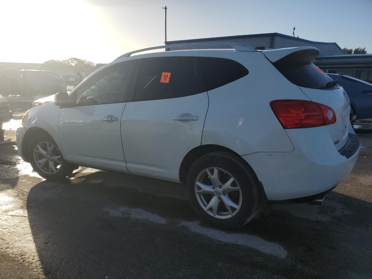 2009 Nissan Rogue VIN JN8AS58T19W049488 Copart auction photo, front end / side damage thumbnail 2