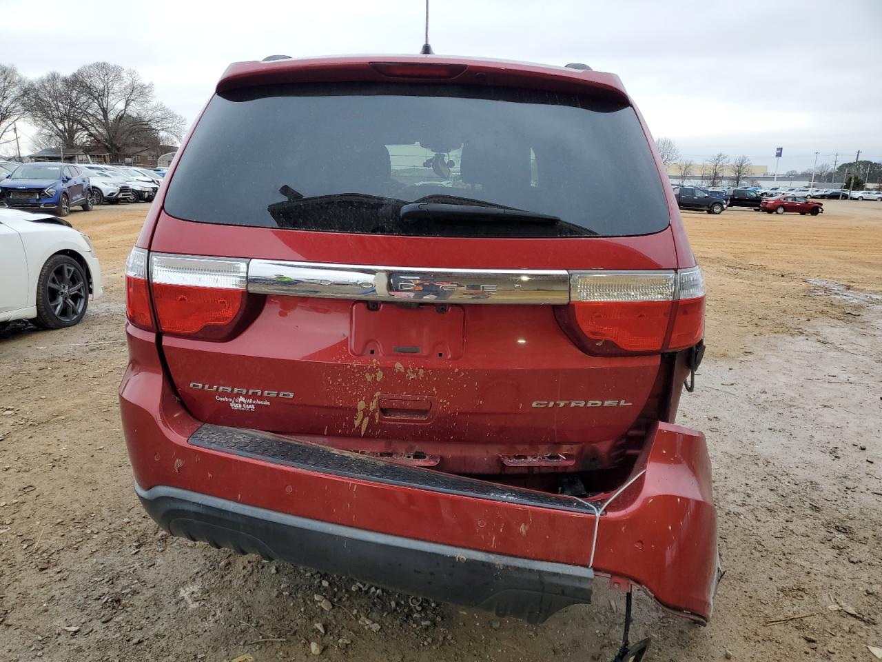 2011 Dodge Durango VIN 1D4RD5GGXBC673331 Copart auction photo, rear end damage thumbnail 6