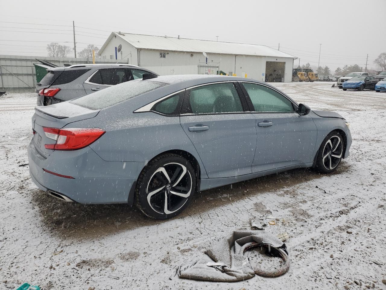 2021 Honda Accord VIN 1HGCV1F30MA099751 Copart auction photo, all over damage thumbnail 3