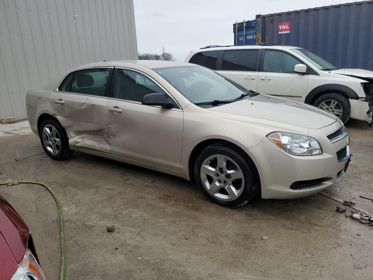 2012 Chevrolet Malibu VIN 1G1ZB5E02CF305243 Copart auction photo, side / rear end damage thumbnail 4