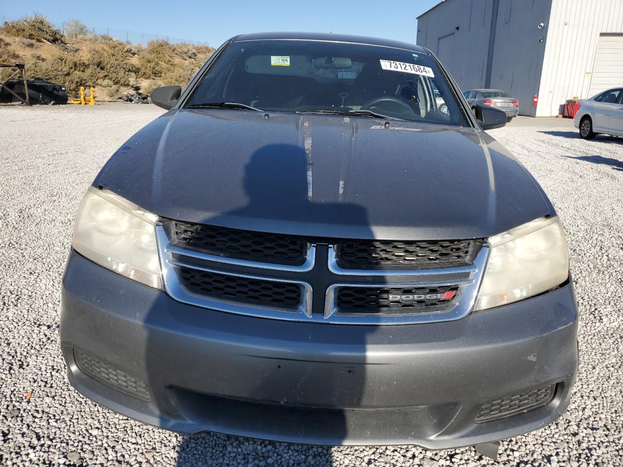 2012 Dodge Avenger VIN 1C3CDZAG2CN327609 Copart auction photo, front end / side damage thumbnail 5
