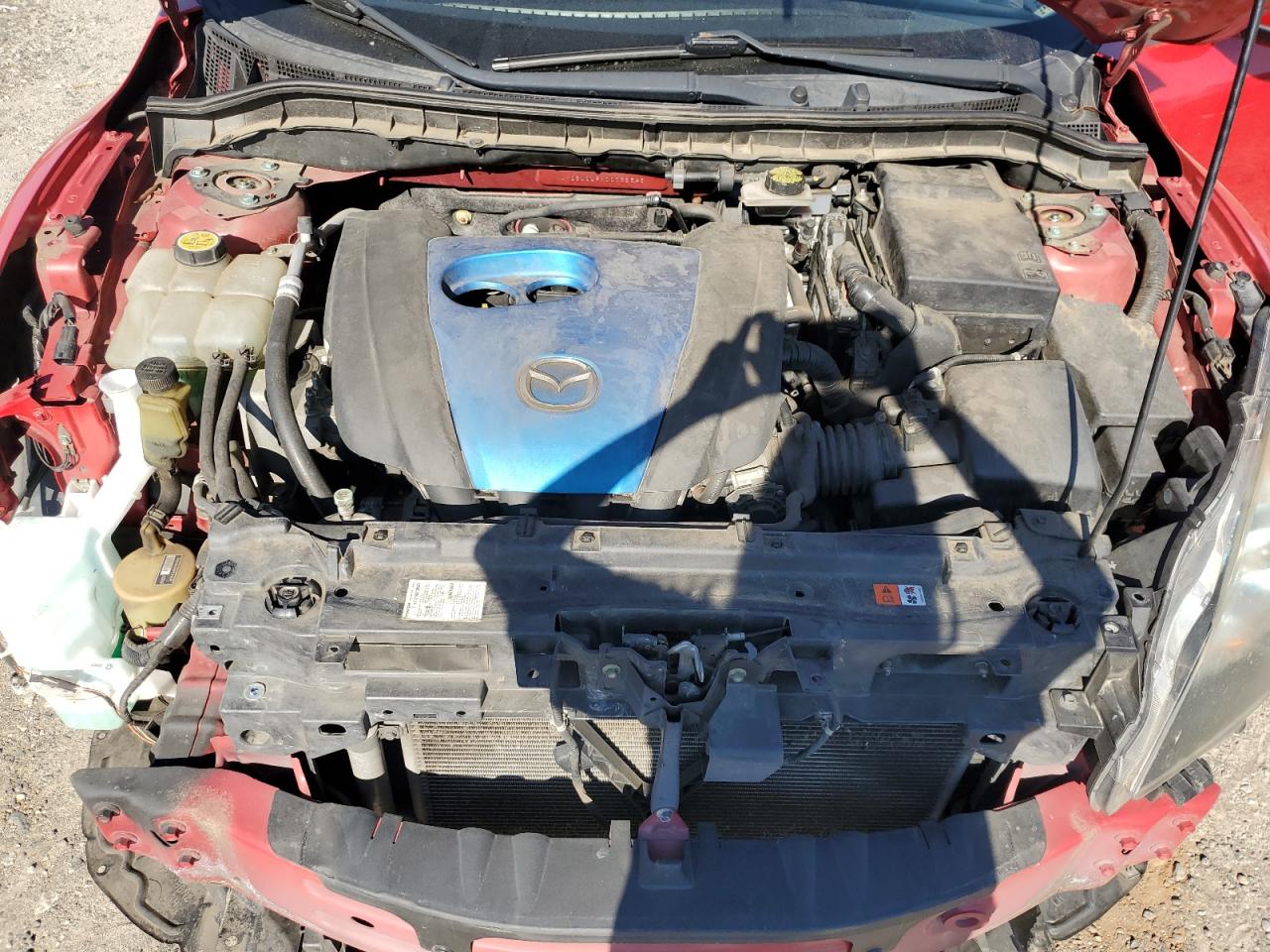 2013 Mazda 3 VIN JM1BL1LPXD1766543 Copart auction photo, all over / rejected repair damage thumbnail 11