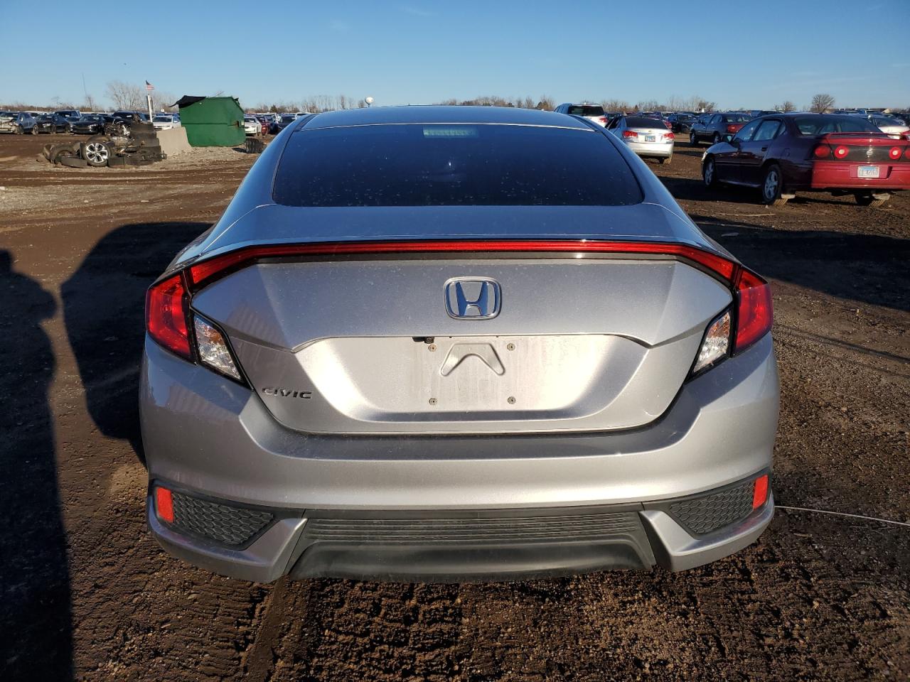 2018 Honda Civic VIN 2HGFC4B01JH306855 Copart auction photo, front end damage thumbnail 6