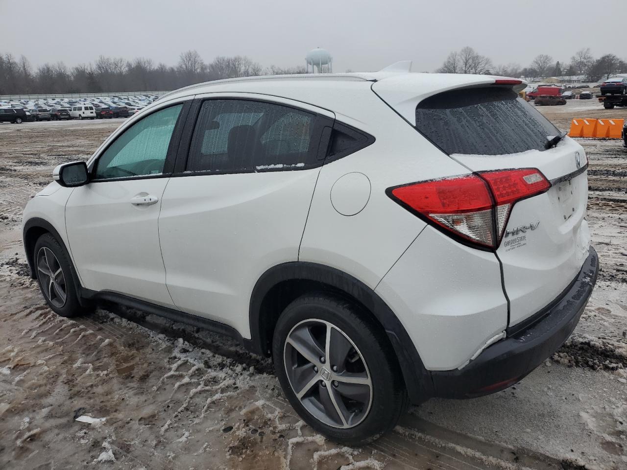2022 Honda HR-V VIN 3CZRU6H5XNM709743 Copart auction photo, front end / rear end damage thumbnail 2