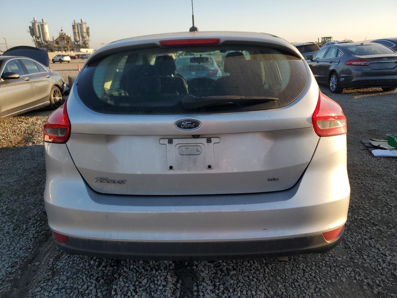 2017 Ford Focus VIN 1FADP3K22HL216722 Copart auction photo, front end damage thumbnail 6