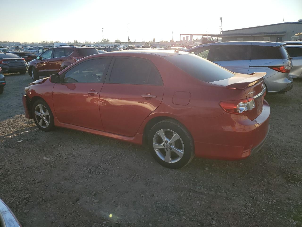 2011 Toyota Corolla VIN 2T1BU4EE3BC638972 Copart auction photo, front end damage thumbnail 2