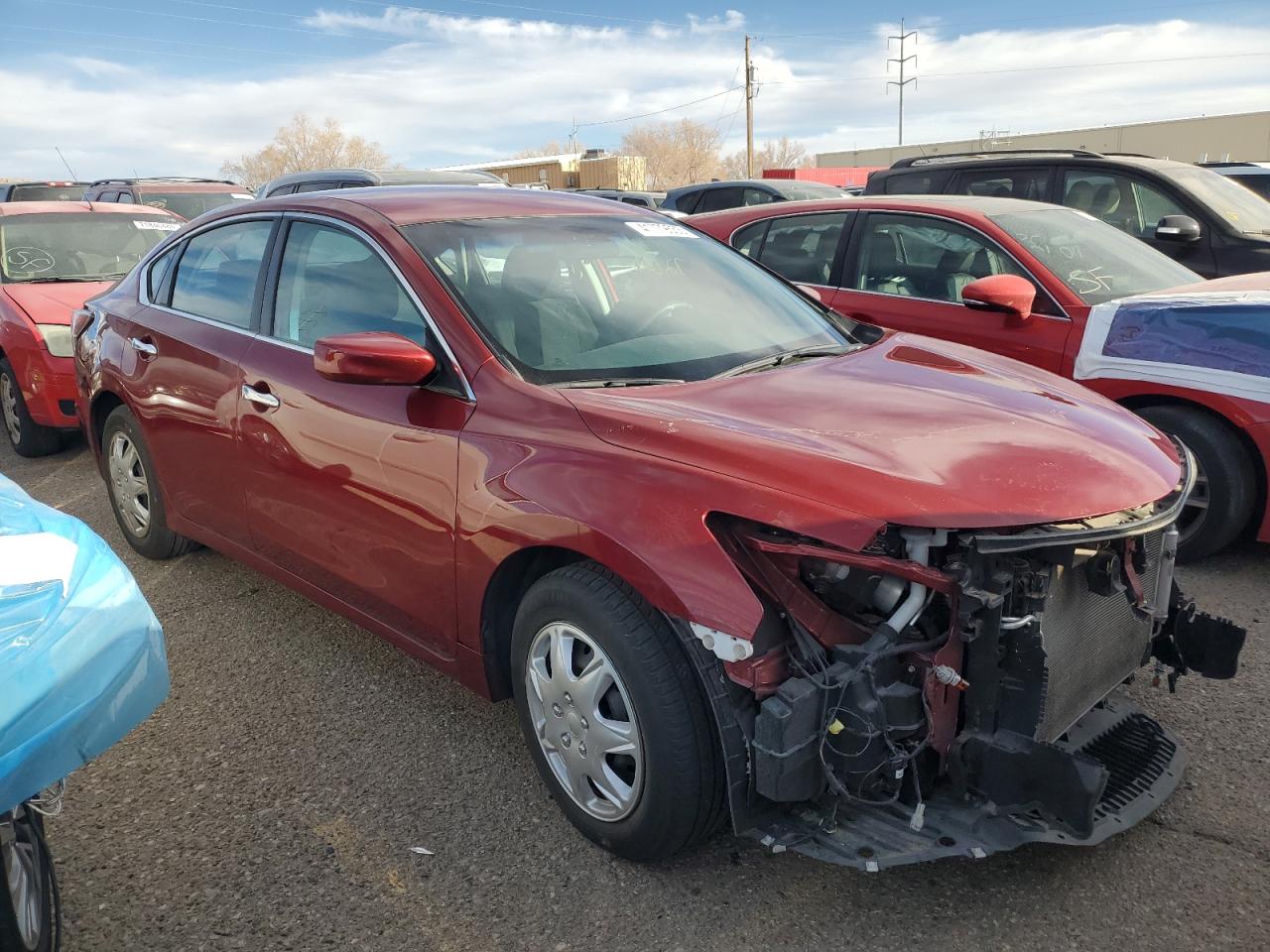 2014 Nissan Altima VIN 1N4AL3AP5EN224406 Copart auction photo, front end damage thumbnail 4