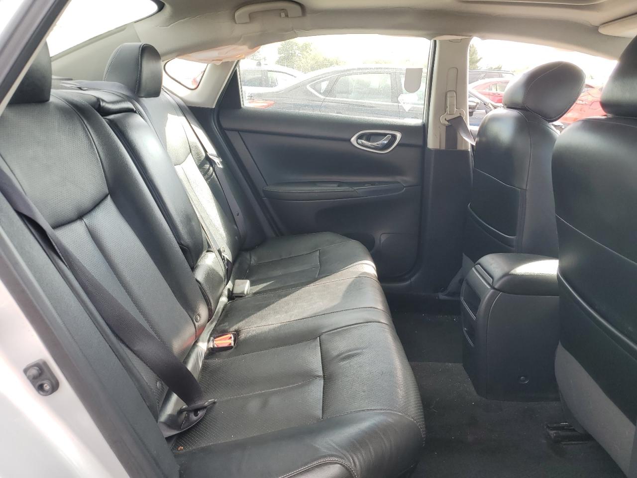 2014 Nissan Sentra VIN 3N1AB7AP7EY285847 Copart auction photo, side / front end damage thumbnail 10