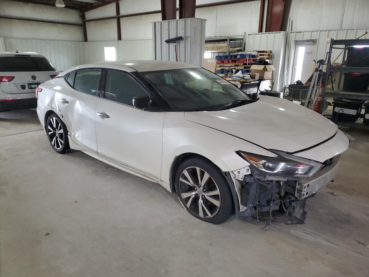 2017 Nissan Maxima VIN 1N4AA6AP4HC450444 Copart auction photo, all over damage thumbnail 4