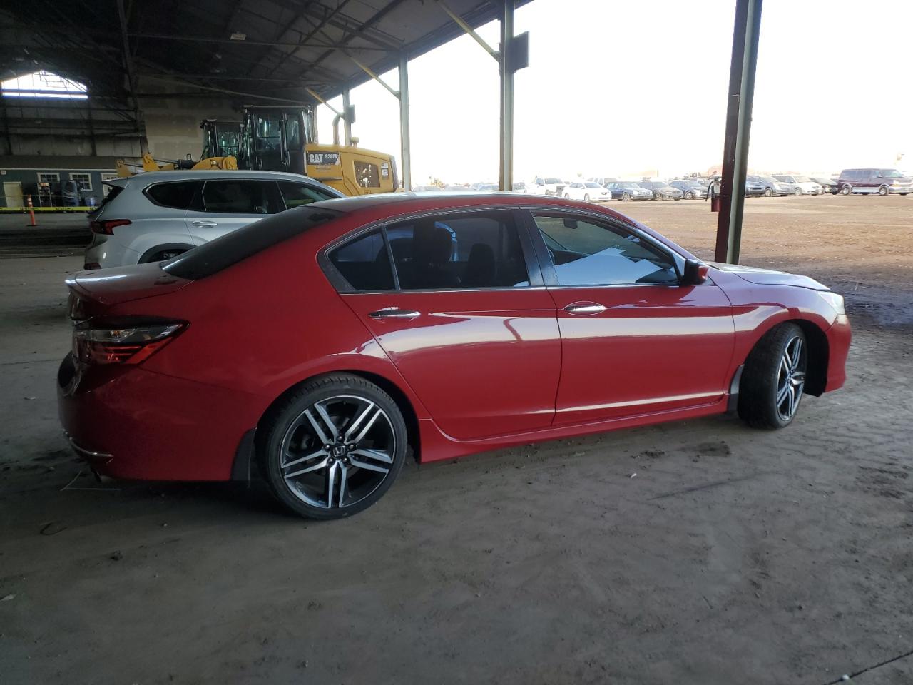 2017 Honda Accord VIN 1HGCR2F51HA252980 Copart auction photo, front end damage thumbnail 3