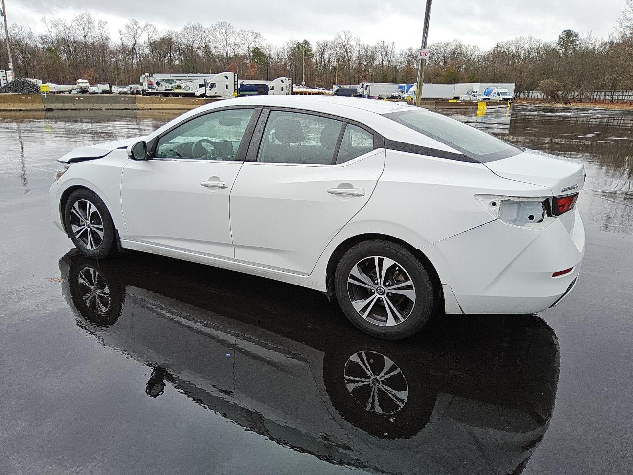 2020 Nissan Sentra VIN 3N1AB8CV9LY227589 Copart auction photo, front end damage thumbnail 2