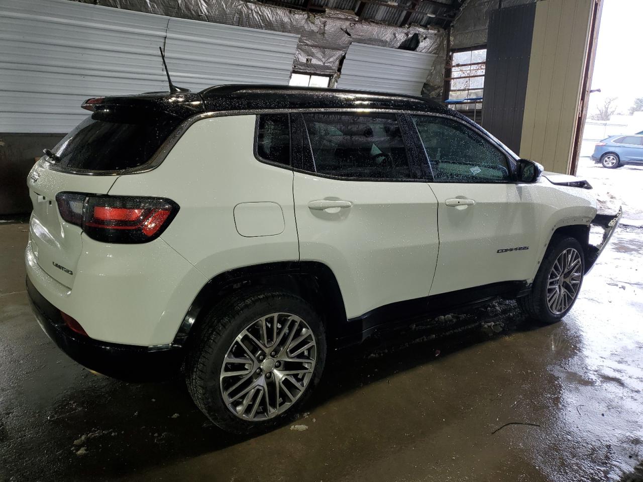 2022 Jeep Compass VIN 3C4NJDCB7NT181308 Copart auction photo, front end damage thumbnail 3