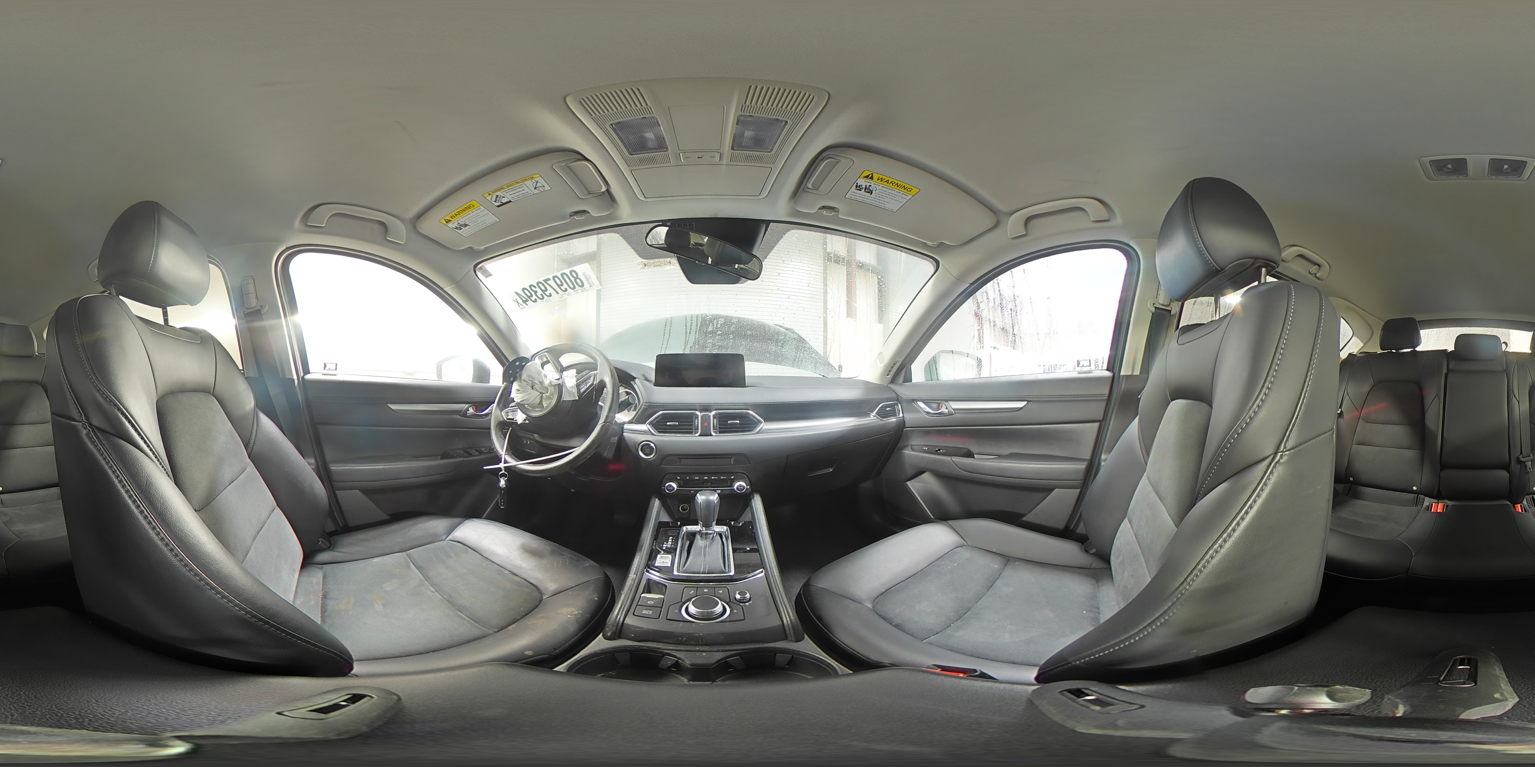 2021 Mazda CX-5 VIN JM3KFACM9M0333810 Copart auction photo, front end / side damage thumbnail 14
