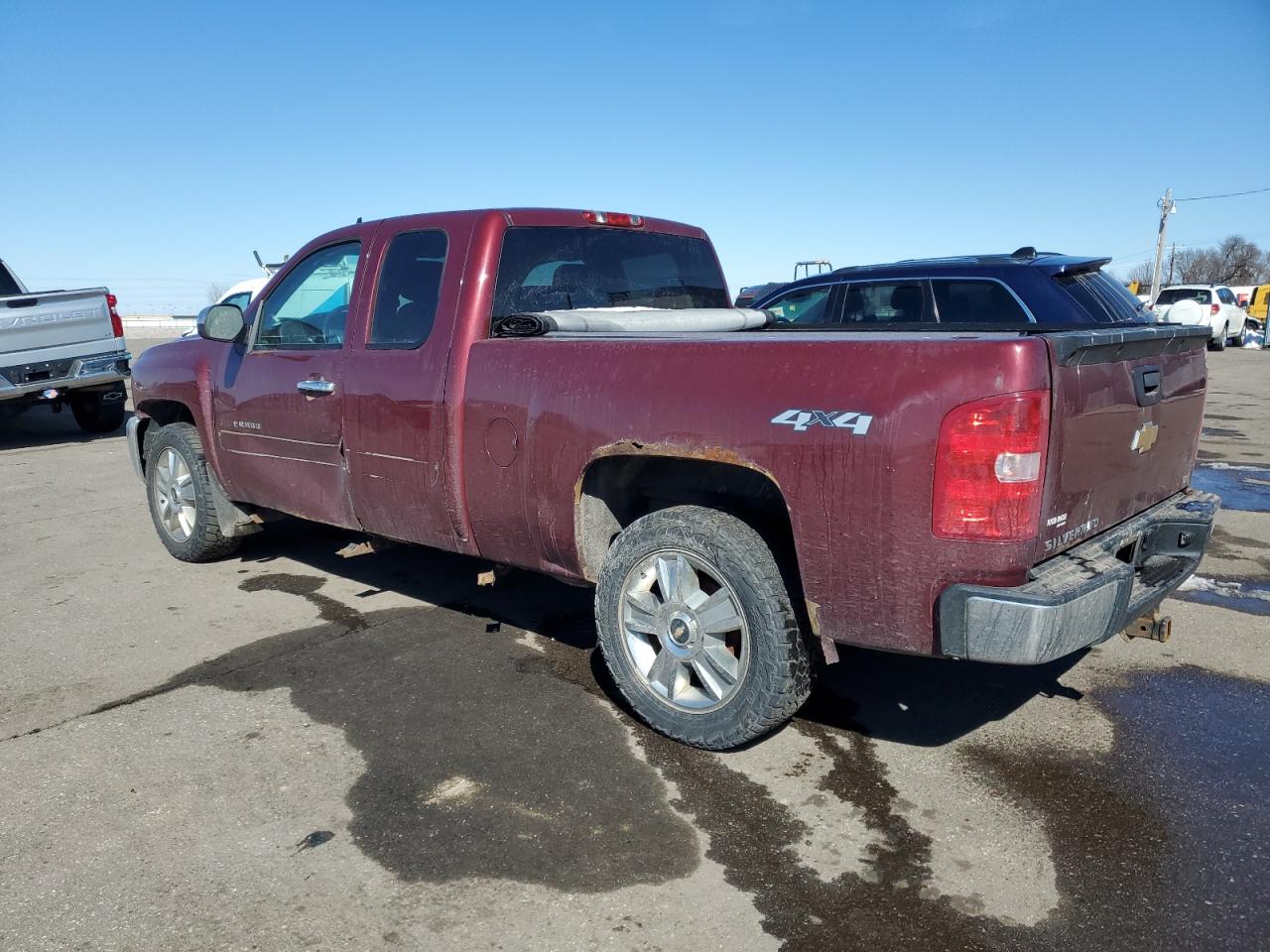2013 Chevrolet Silverado VIN 1GCRKSE73DZ228174 Copart auction photo, side / undercarriage damage thumbnail 2