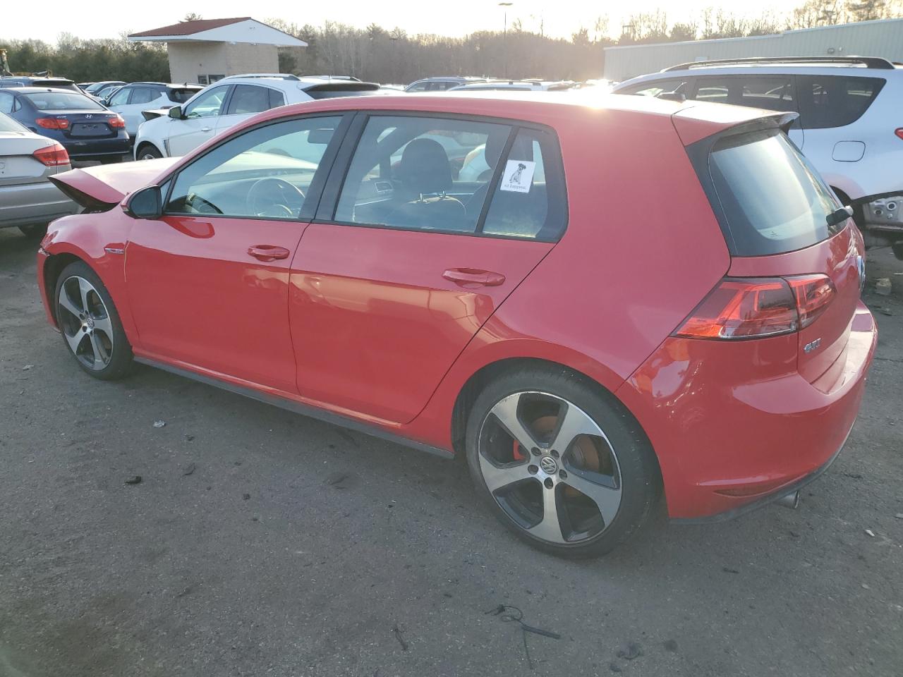 2015 Volkswagen GTI VIN 3VW4T7AU1FM103983 Copart auction photo, front end / minor dent/scratches damage thumbnail 2