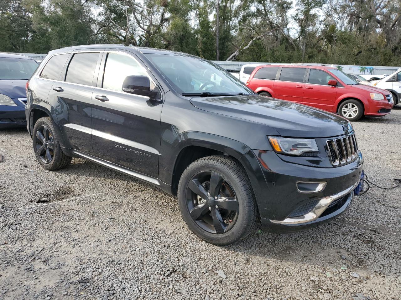 2016 Jeep Grand Cherokee VIN 1C4RJECG9GC464309 Copart auction photo, rear end damage thumbnail 4