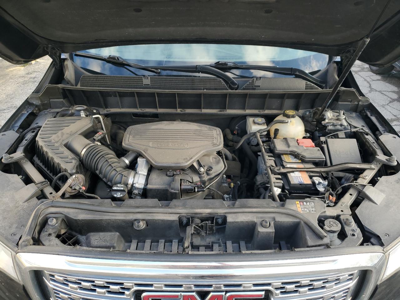 2018 GMC Acadia VIN 1GKKNXLS6JZ154729 Copart auction photo, all over damage thumbnail 12