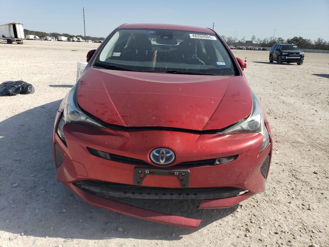 2017 Toyota Prius VIN JTDKARFU6H3048987 Copart auction photo, front end / rear end damage thumbnail 5