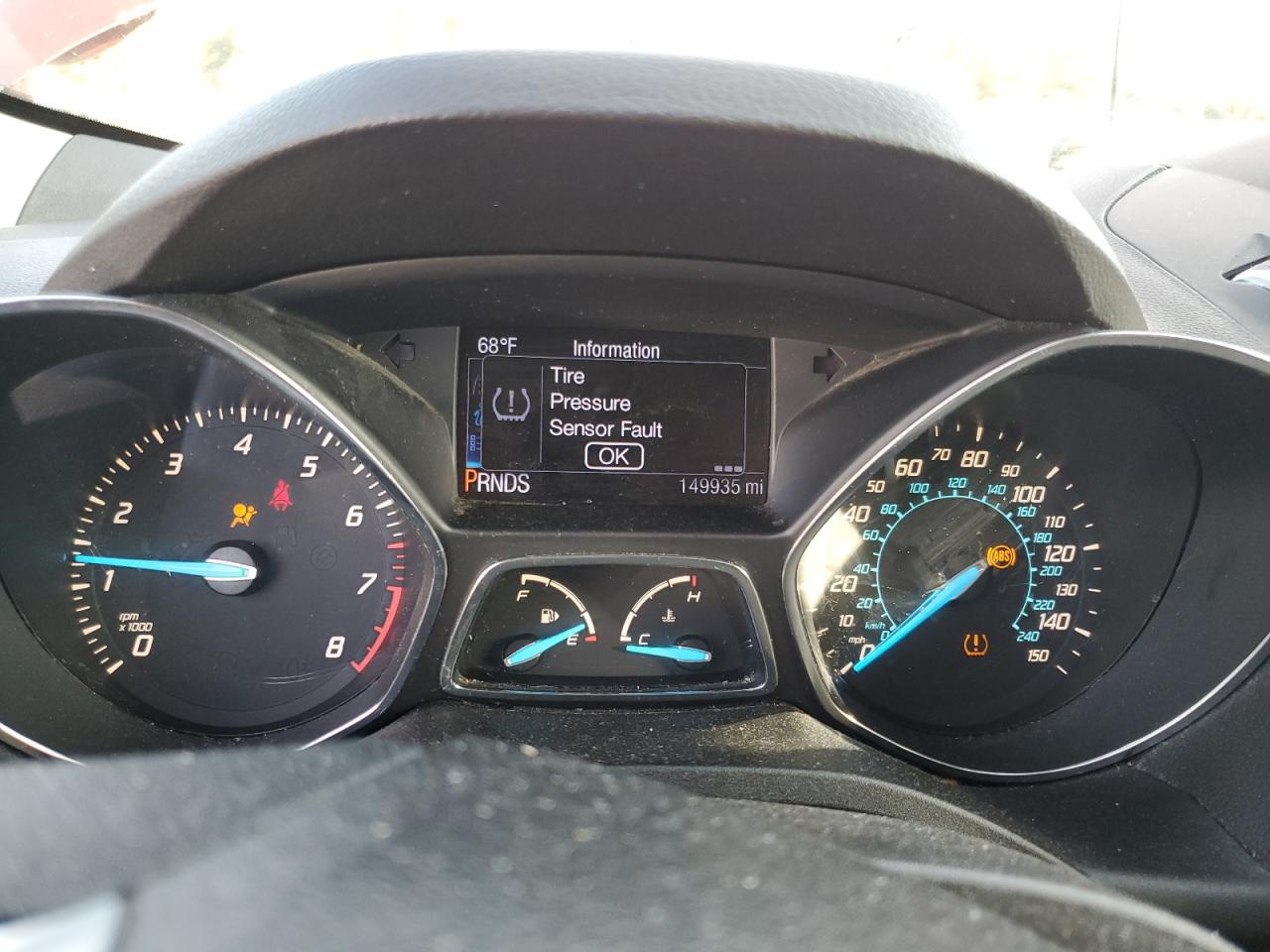 2013 Ford Escape VIN 1FMCU0GX0DUB60071 Copart auction photo, front end damage thumbnail 9