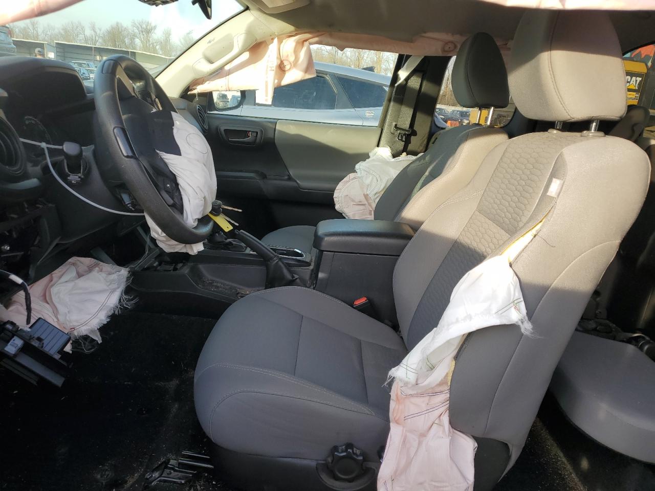 2019 Toyota Tacoma VIN 5TFRZ5CN8KX073354 Copart auction photo, front end damage thumbnail 7