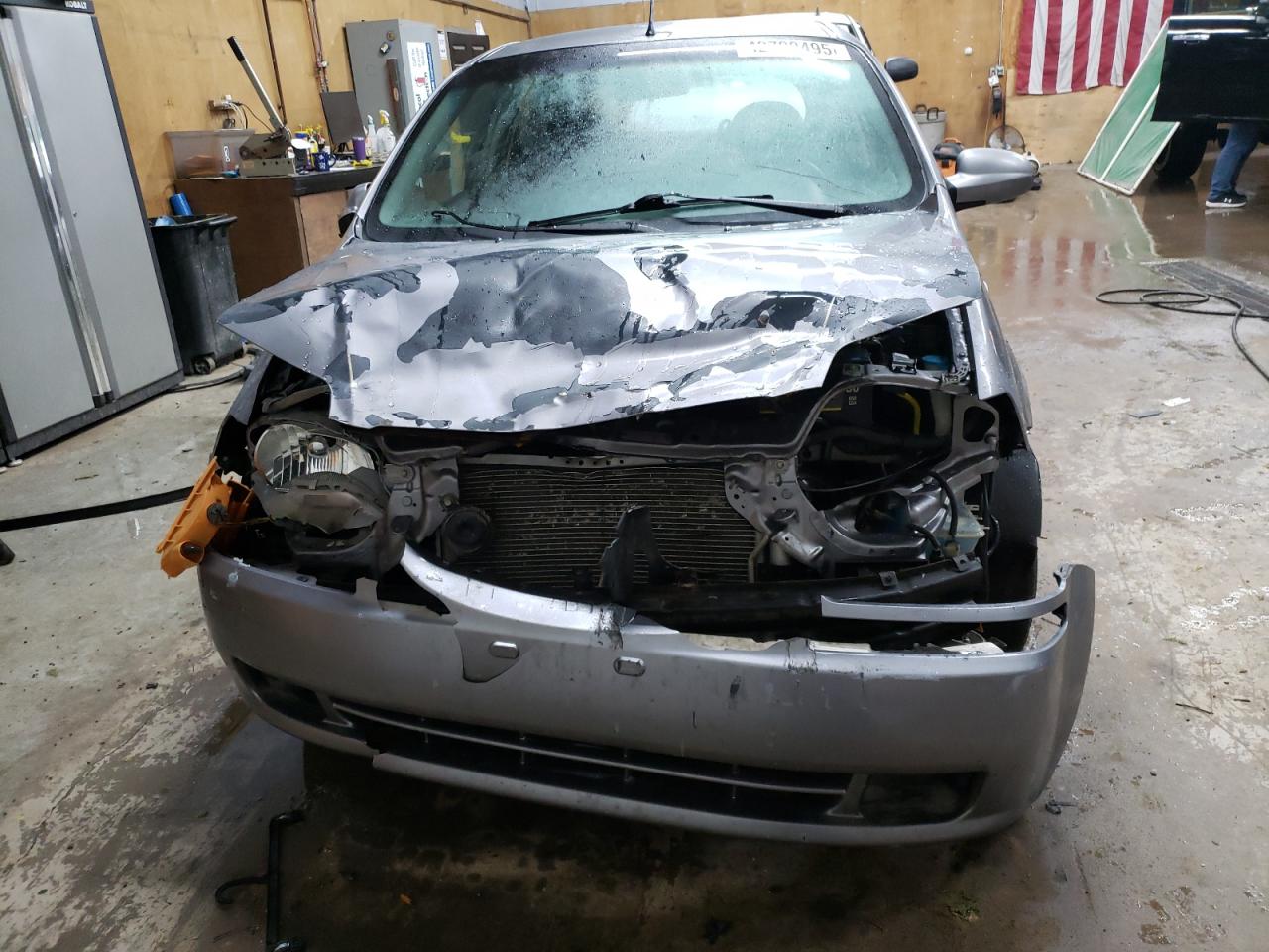 2006 Chevrolet Aveo VIN KL1TD66636B621754 Copart auction photo, front end / minor dent/scratches damage thumbnail 5
