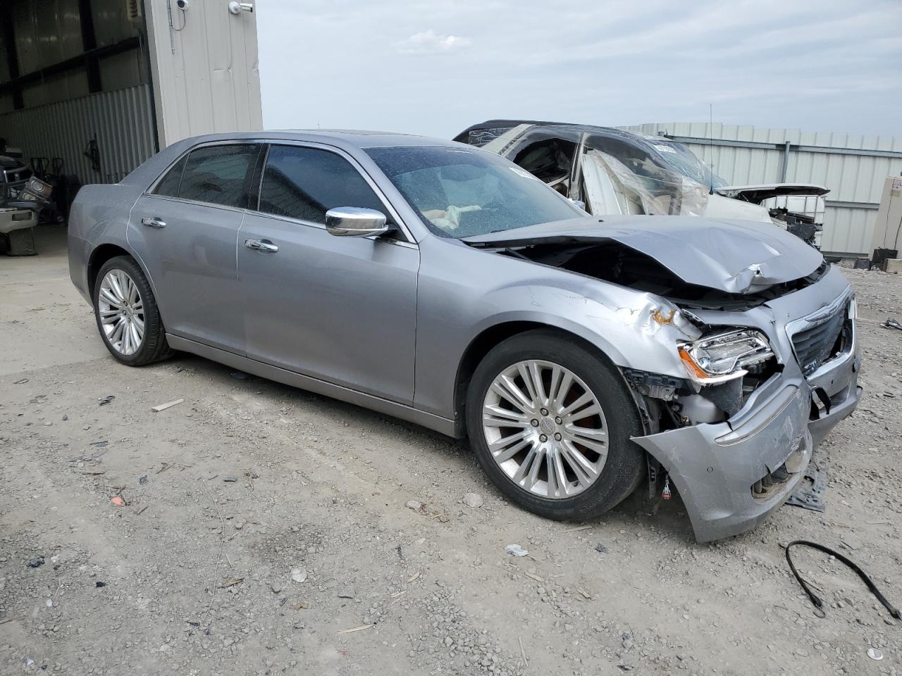 2013 Chrysler 300 VIN 2C3CCAEG7DH691517 Copart auction photo, front end damage thumbnail 4