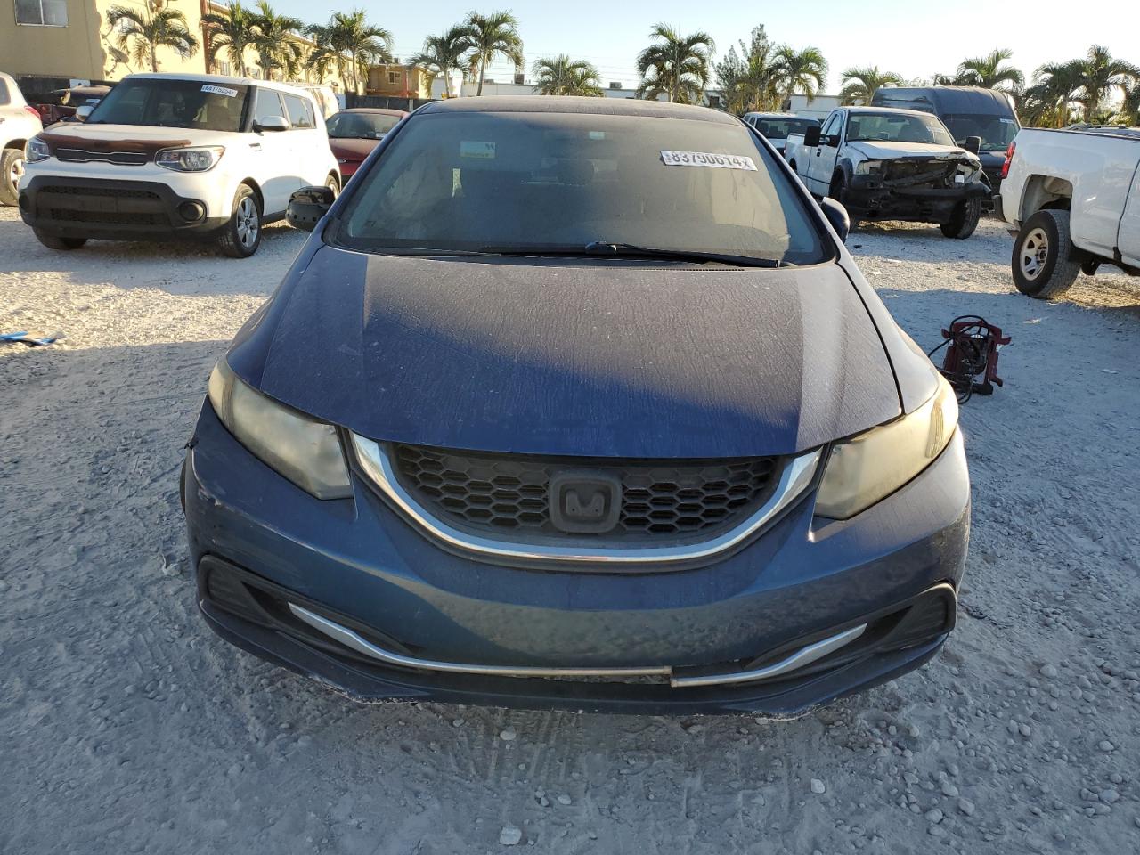 2015 Honda Civic VIN 19XFB2F53FE024151 Copart auction photo, all over damage thumbnail 5