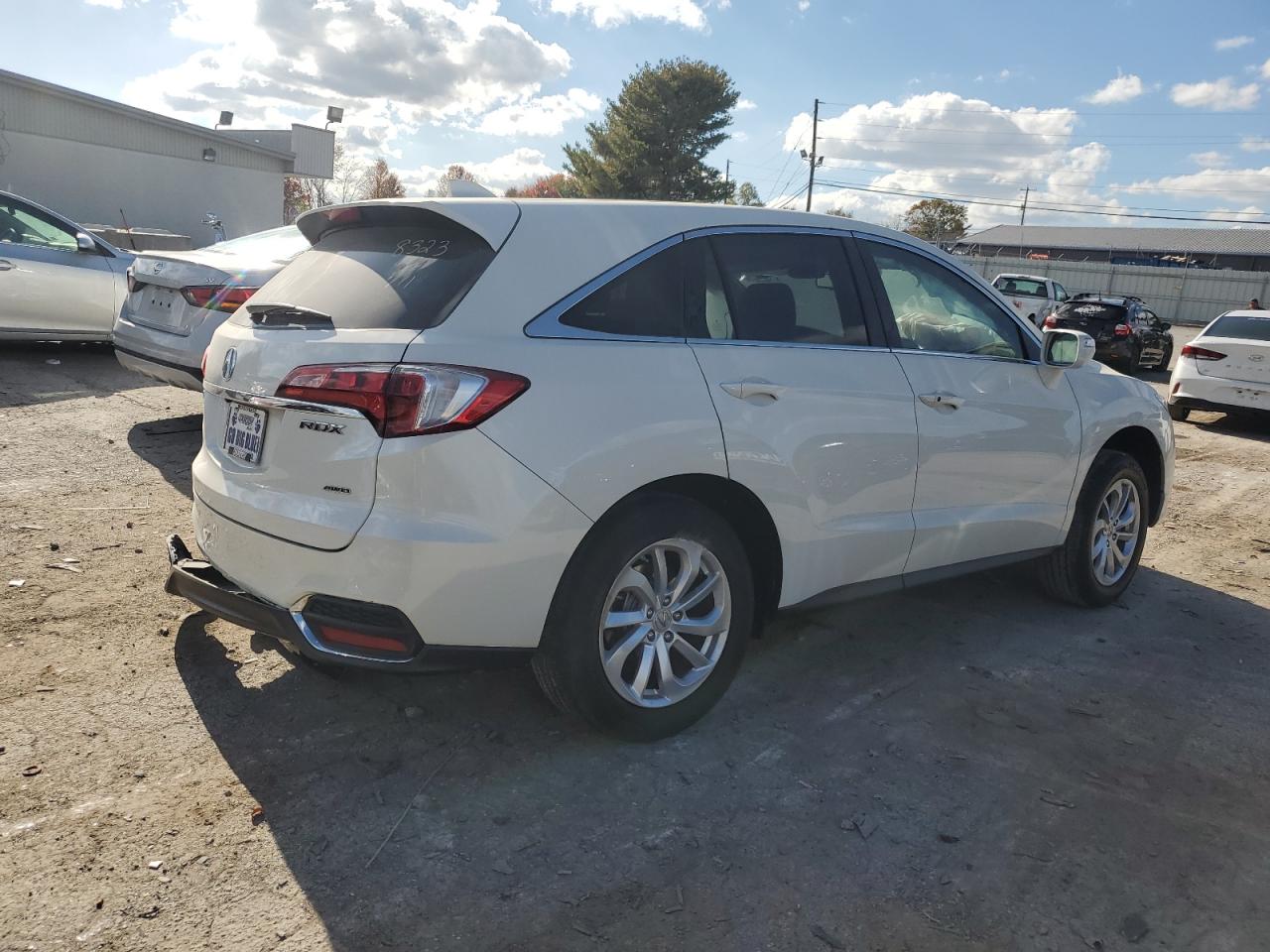 2017 Acura RDX VIN 5J8TB4H3XHL038232 Copart auction photo, all over / undercarriage damage thumbnail 3