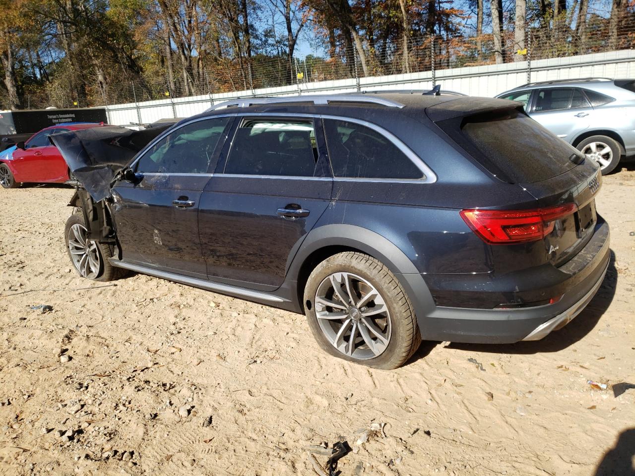 2017 Audi A4 VIN WA18NAF45HA090296 Copart auction photo, all over damage thumbnail 2