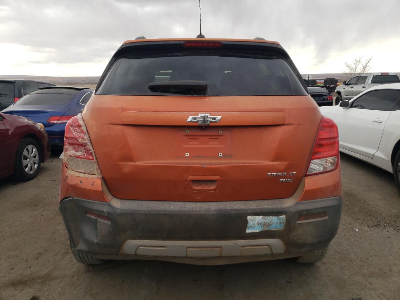 2015 Chevrolet Trax VIN KL7CJRSB2FB116517 Copart auction photo, front end damage thumbnail 6