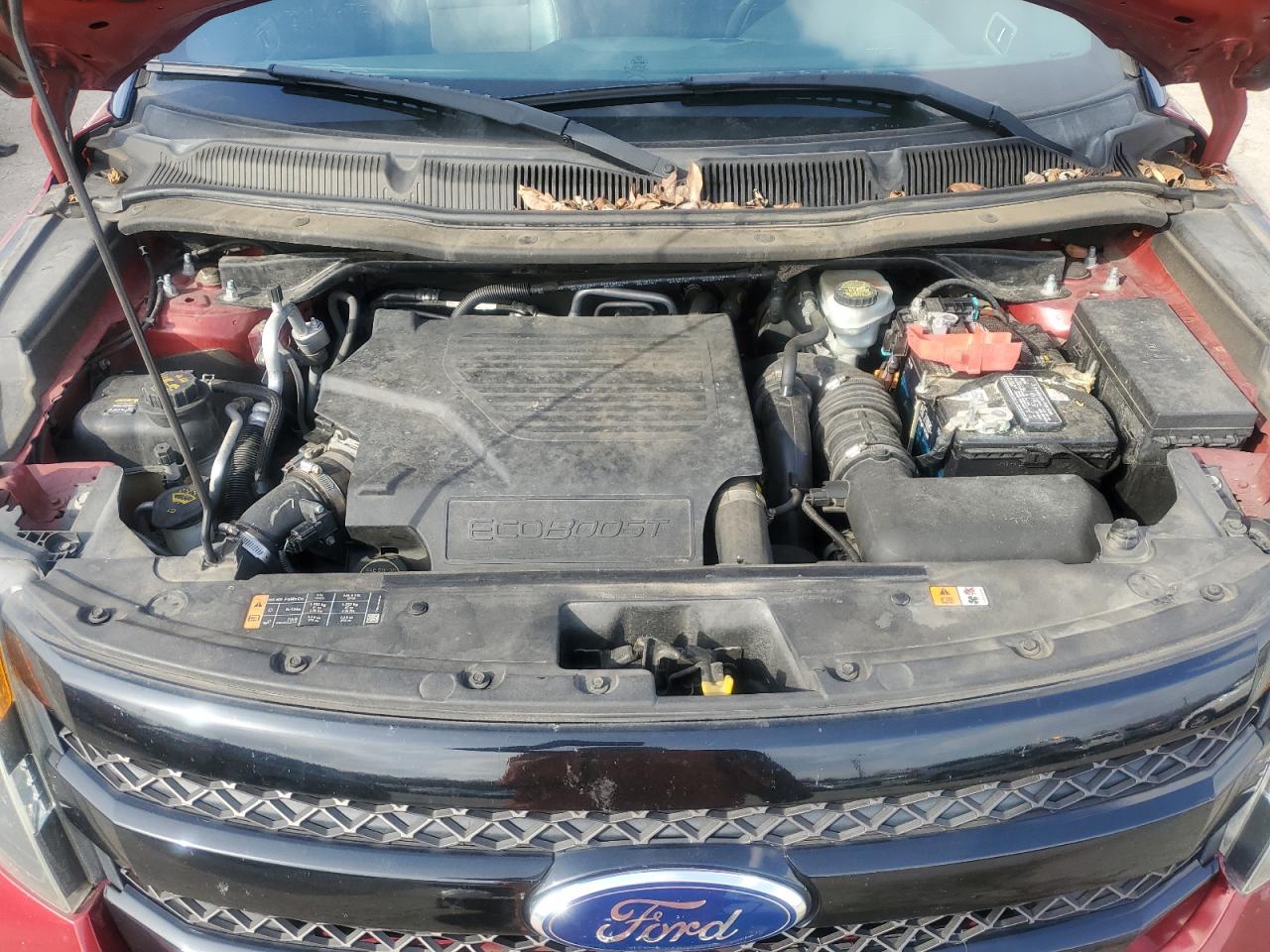 2015 Ford Explorer VIN 1FM5K8GT8FGC23168 Copart auction photo, front end / rear end damage thumbnail 12