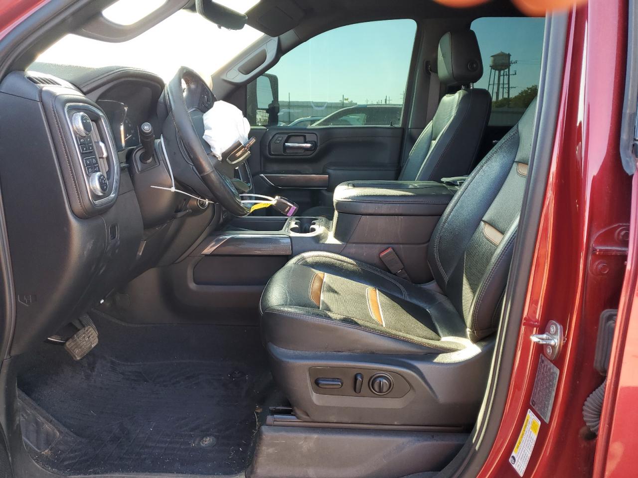 2020 GMC Sierra VIN 1GT49PEY7LF297901 Copart auction photo, front end damage thumbnail 7