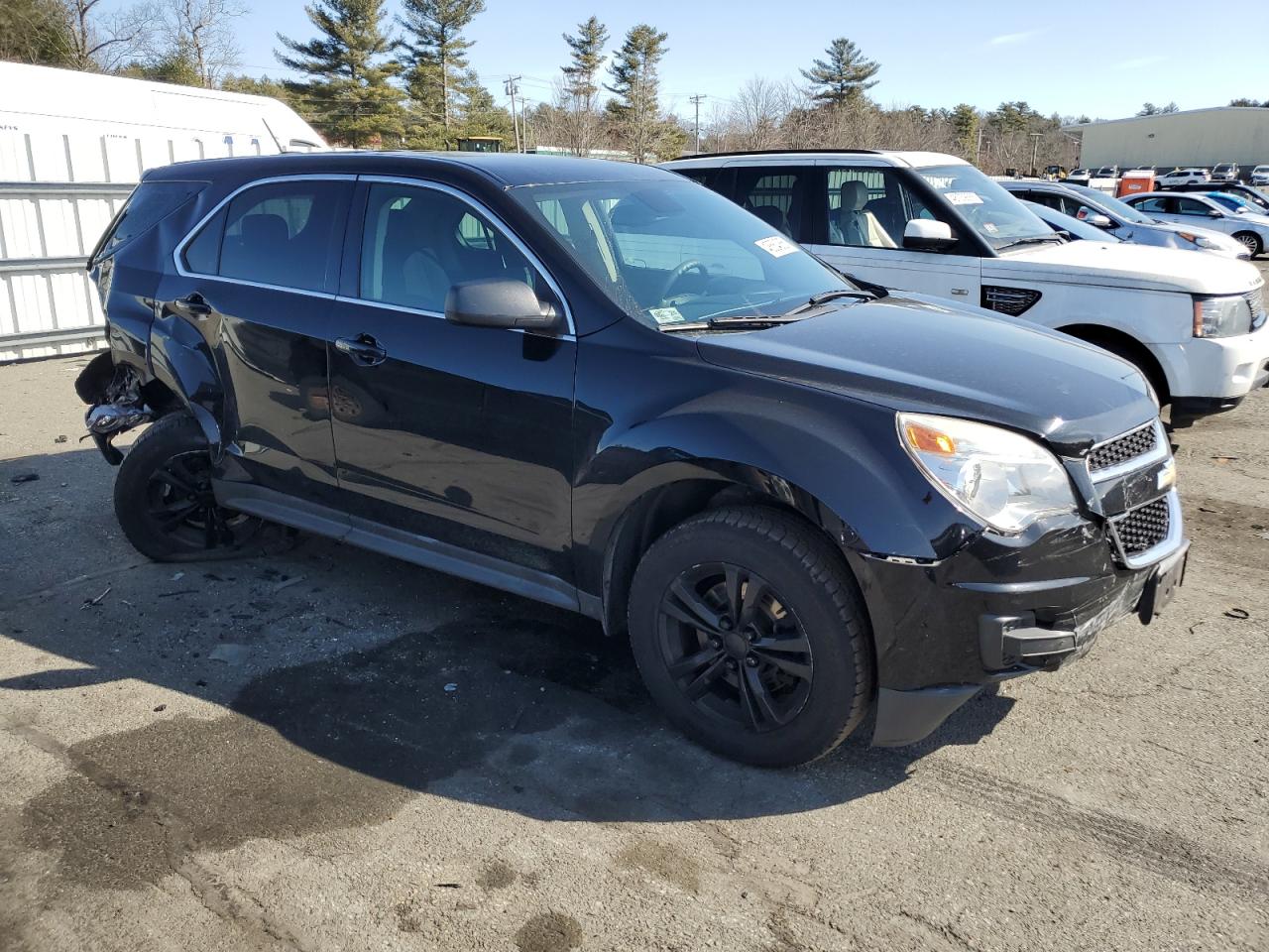 2015 Chevrolet Equinox VIN 2GNALAEK7F6410054 Copart auction photo, rear end / front end damage thumbnail 4