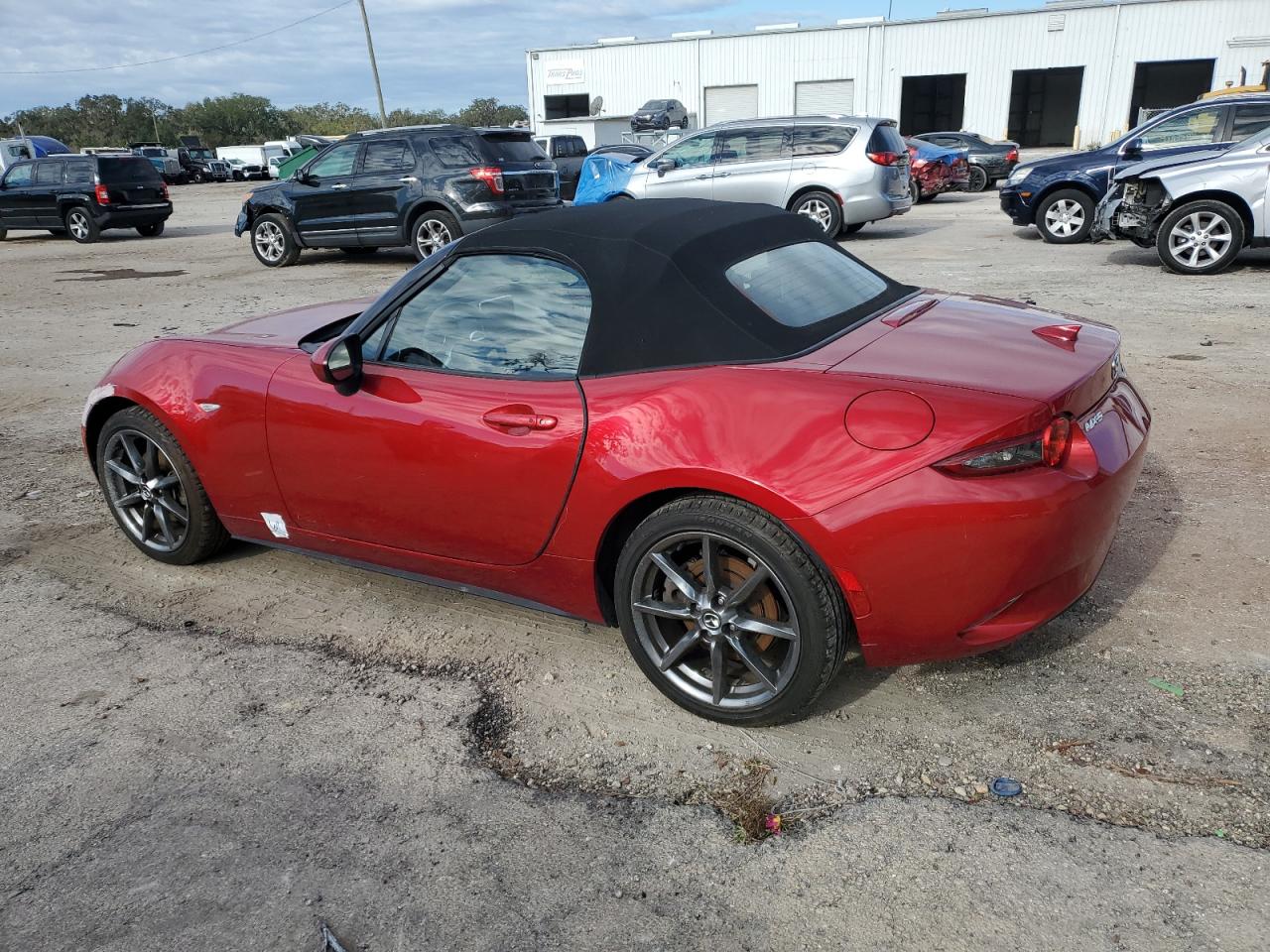 2016 Mazda MX-5 VIN JM1NDAD75G0100614 Copart auction photo, water/flood / front end damage thumbnail 2