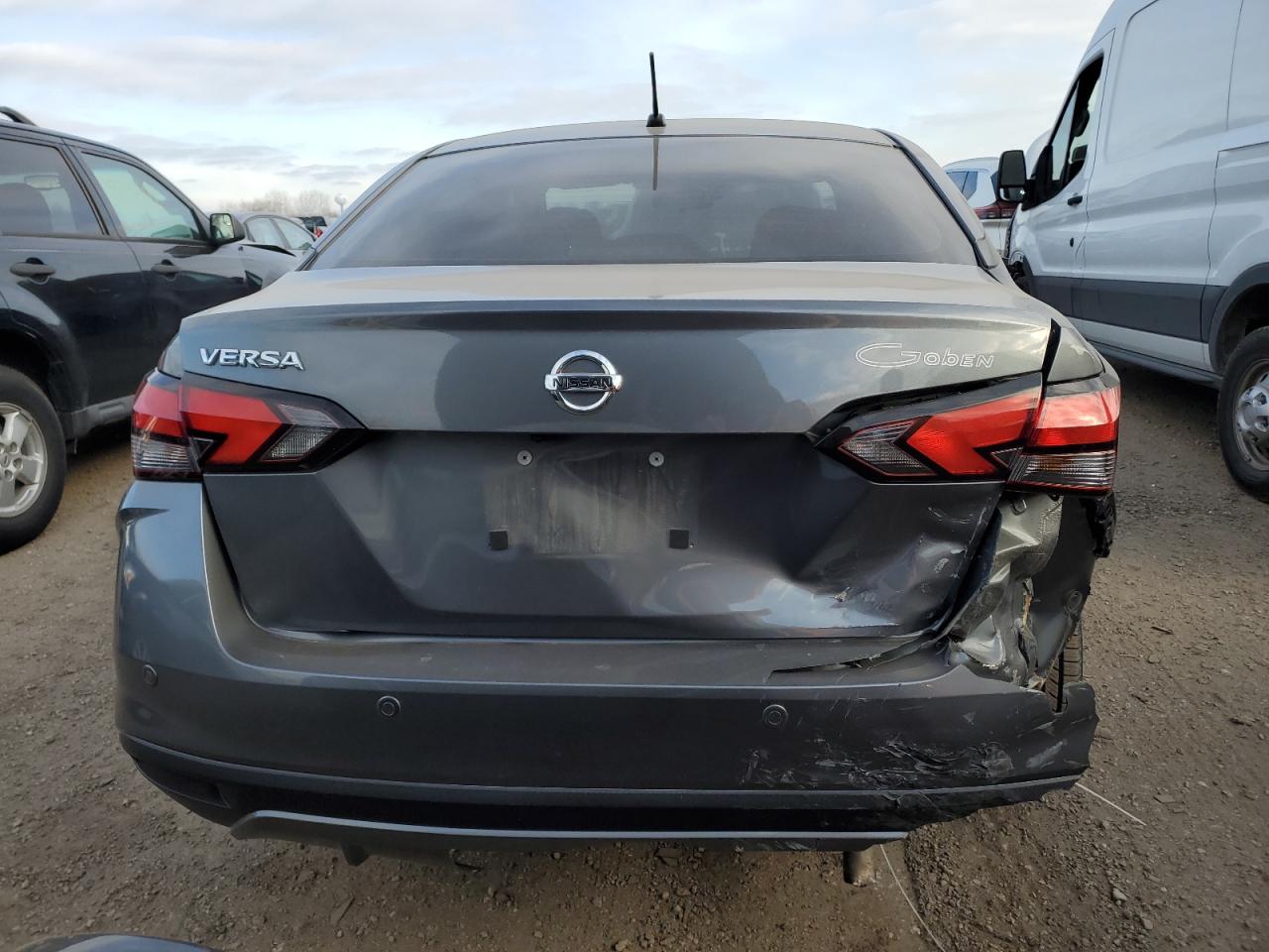 2021 Nissan Versa VIN 3N1CN8DV4ML908353 Copart auction photo, rear end / minor dent/scratches damage thumbnail 6
