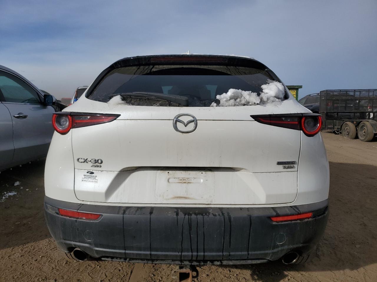 2021 Mazda CX-30 VIN 3MVDMBDY4MM308677 Copart auction photo, front end damage thumbnail 6